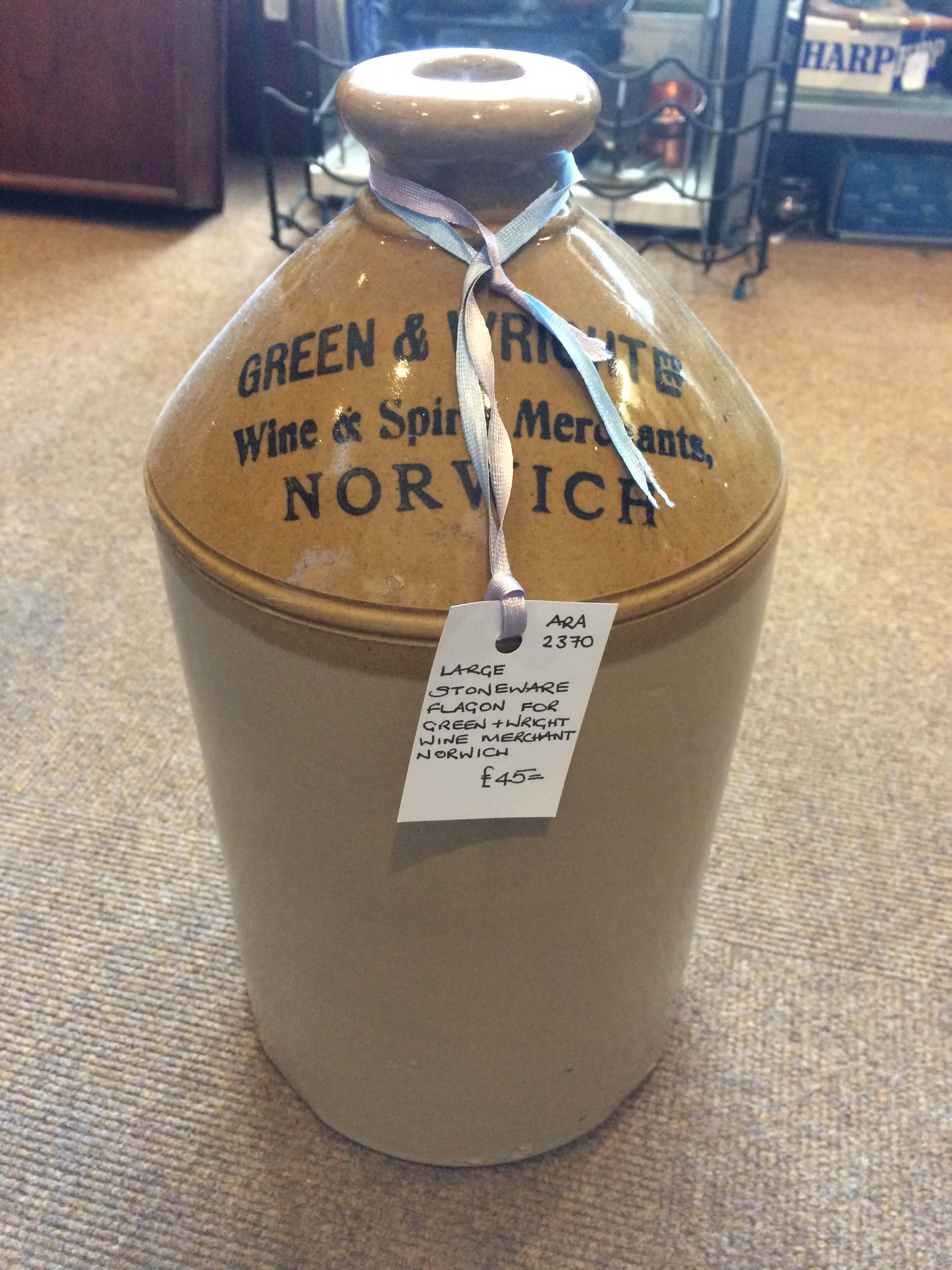 Stoneware Flagon
